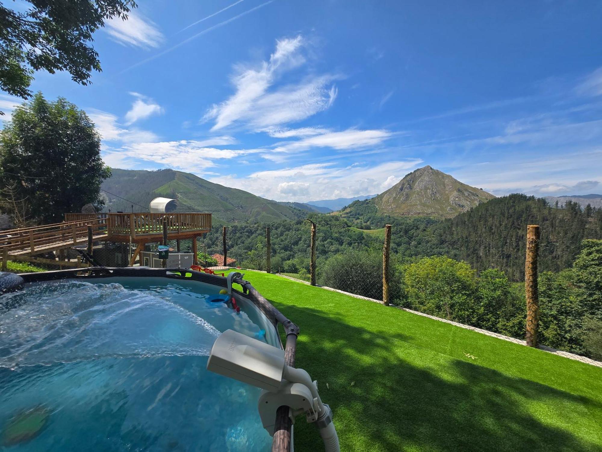 Casas De Aldea Granja Paraíso, Picos de Europa Onís Exterior foto